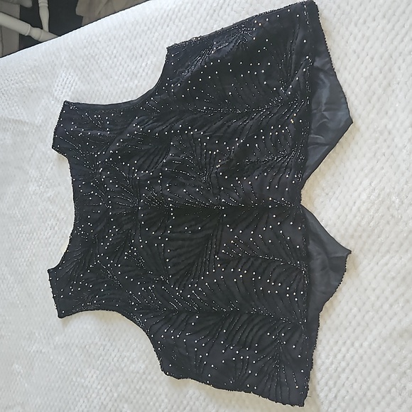 SWEET SUE VTG BEADED VEST SIZE 2X NEW WITH TAGS - Picture 9 of 14